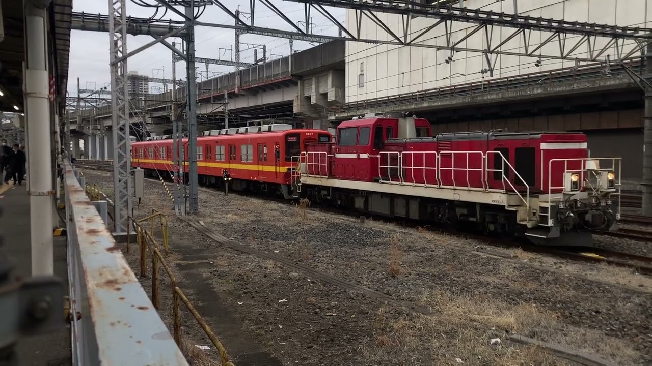 東武8000 大宮入場