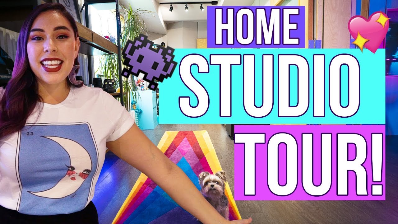 HOME STUDIO TOUR! - iHasCupquake