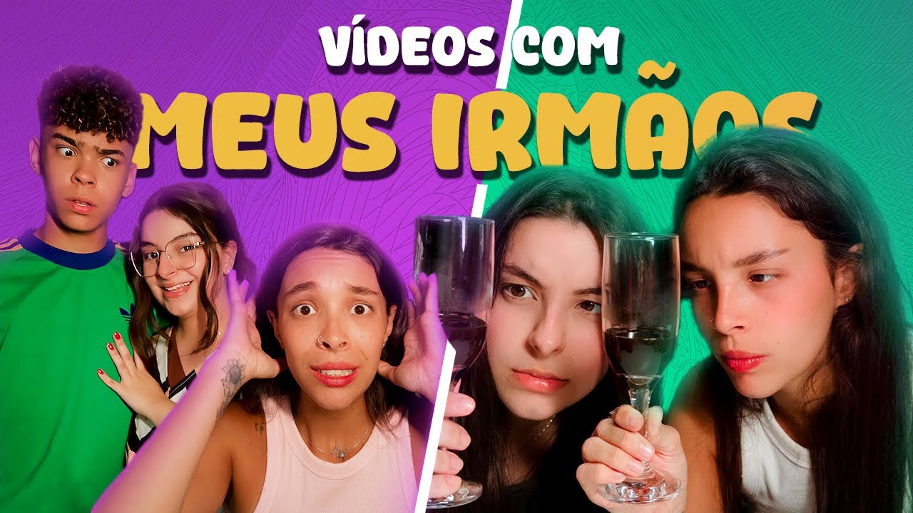 OS MEUS IRMÃOS APRONTAM DEMAIS 😱 - Gi & Madu
