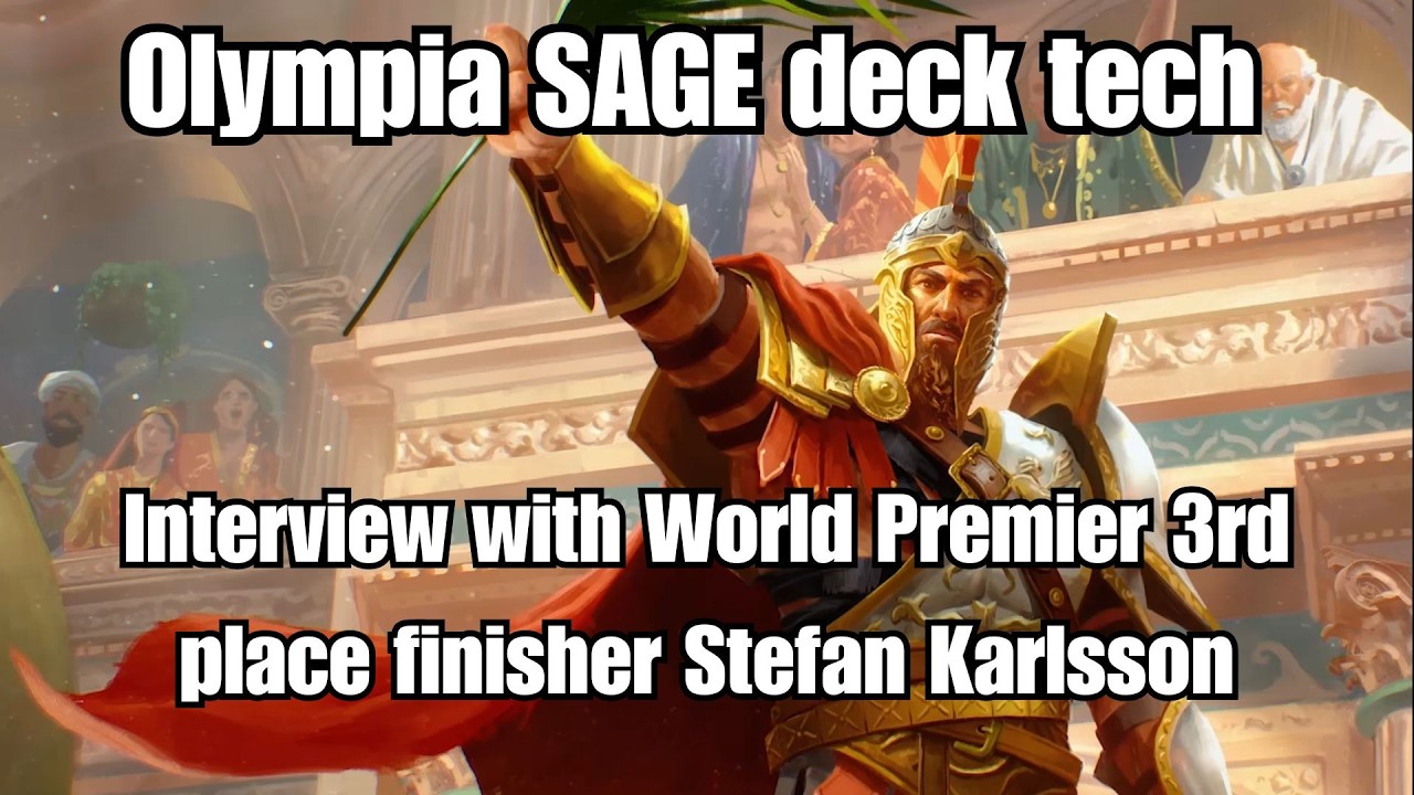 FaB: SAGE Olympia Deck tech with World Premier London 3rd place finisher Stefan Karlsson