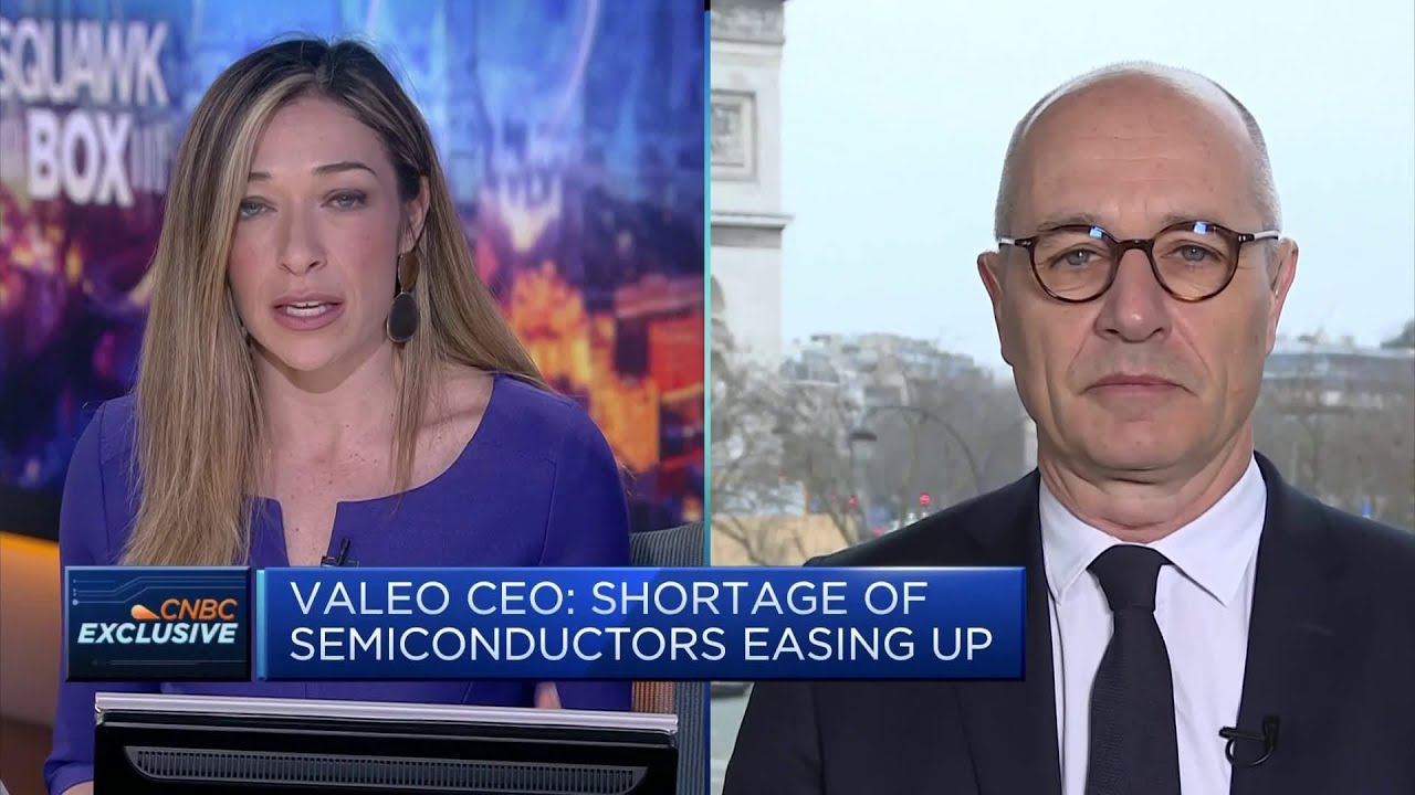 Valeo CEO: Semiconductor shortage will continue to ease up