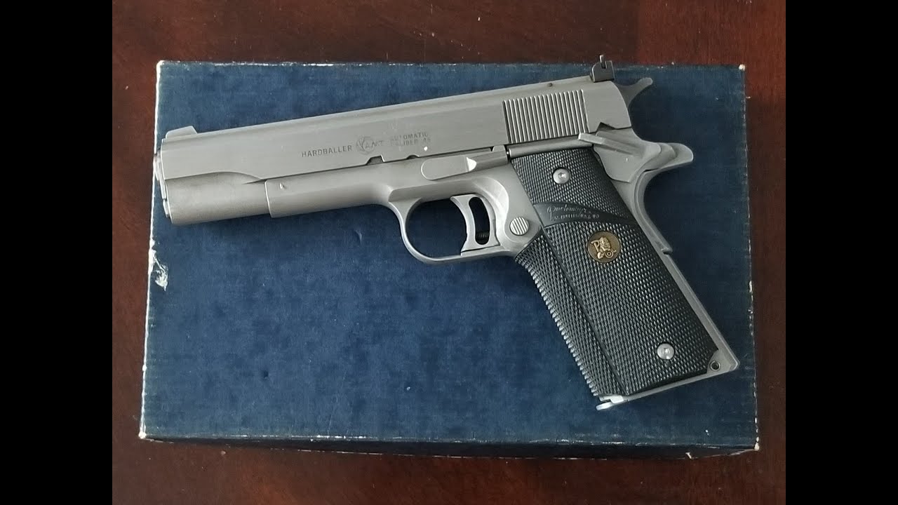 1911 Safety Issue with an AMT Hardballer in 45ACP
