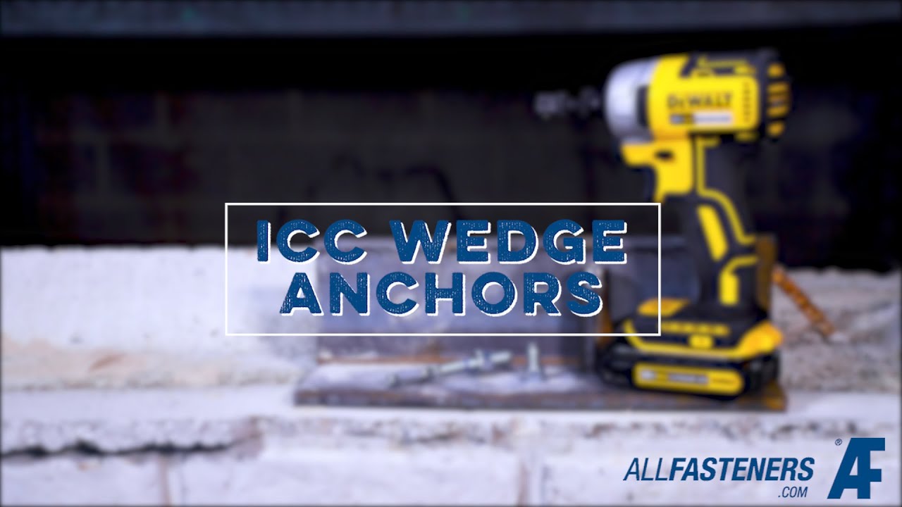 Overview | ICC Approved Wedge Anchors