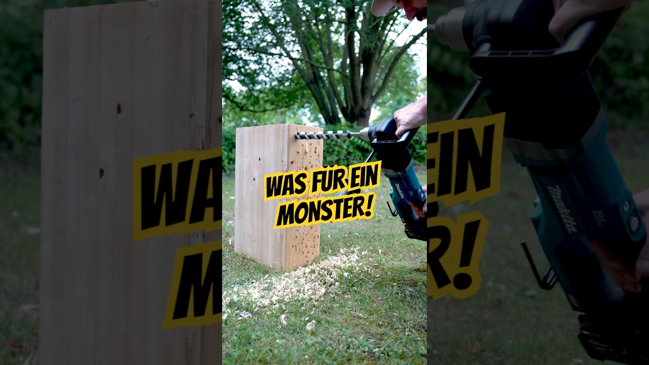 🔥 Was ein BRECHER! MAKITA DA 001 G 40 Volt Winkelbohrmaschine im TB Speed Check #shorts #diy