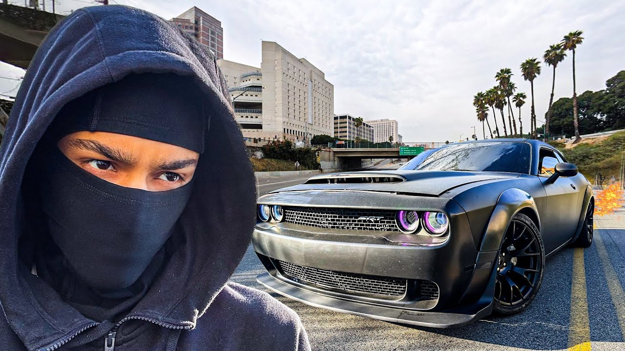 CUTTING UP ON THE HIGHWAY IN MY FLAME TUNED SCAT PACK..