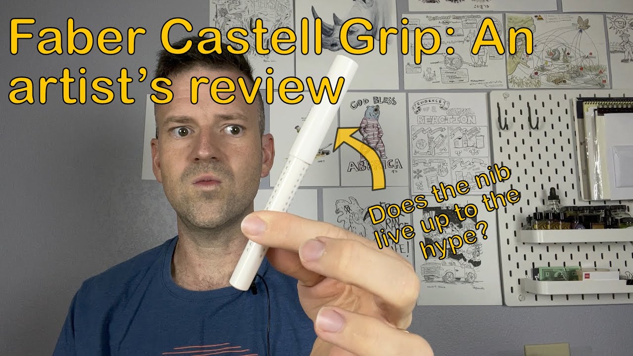 Faber Castell Grip: An Artist Fountain Pen Review