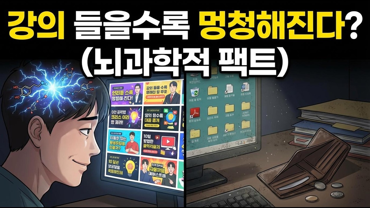 월 천만 원 강의 듣고도 인생이 안 바뀌는 진짜 이유 (스마트스토어, 주식, 전자책)