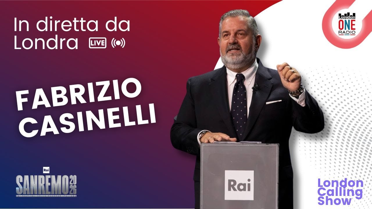 Sanremo 2026: ne parliamo con Fabrizio Casinelli, Dir. Comunicazione RAI