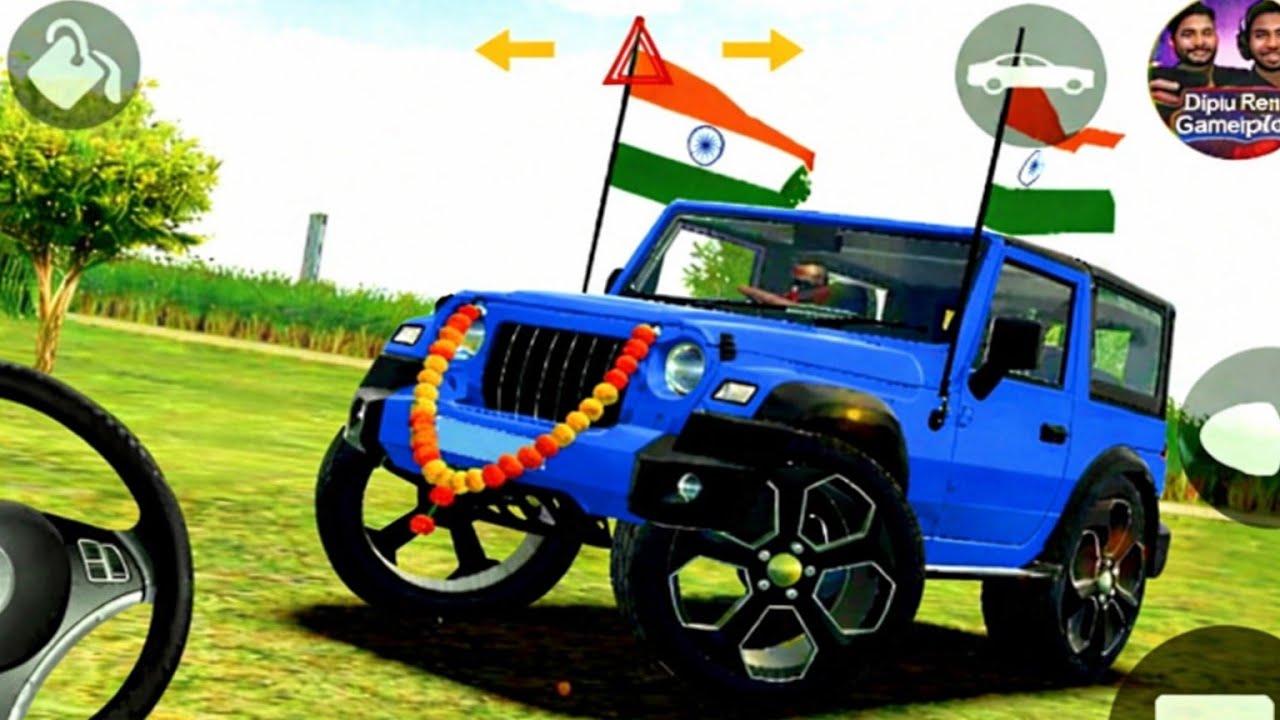 LIVE: Modified Mahindra Thar Gameplay 😈 | Indian Car Simulator 3D | Offroad Driving | video game