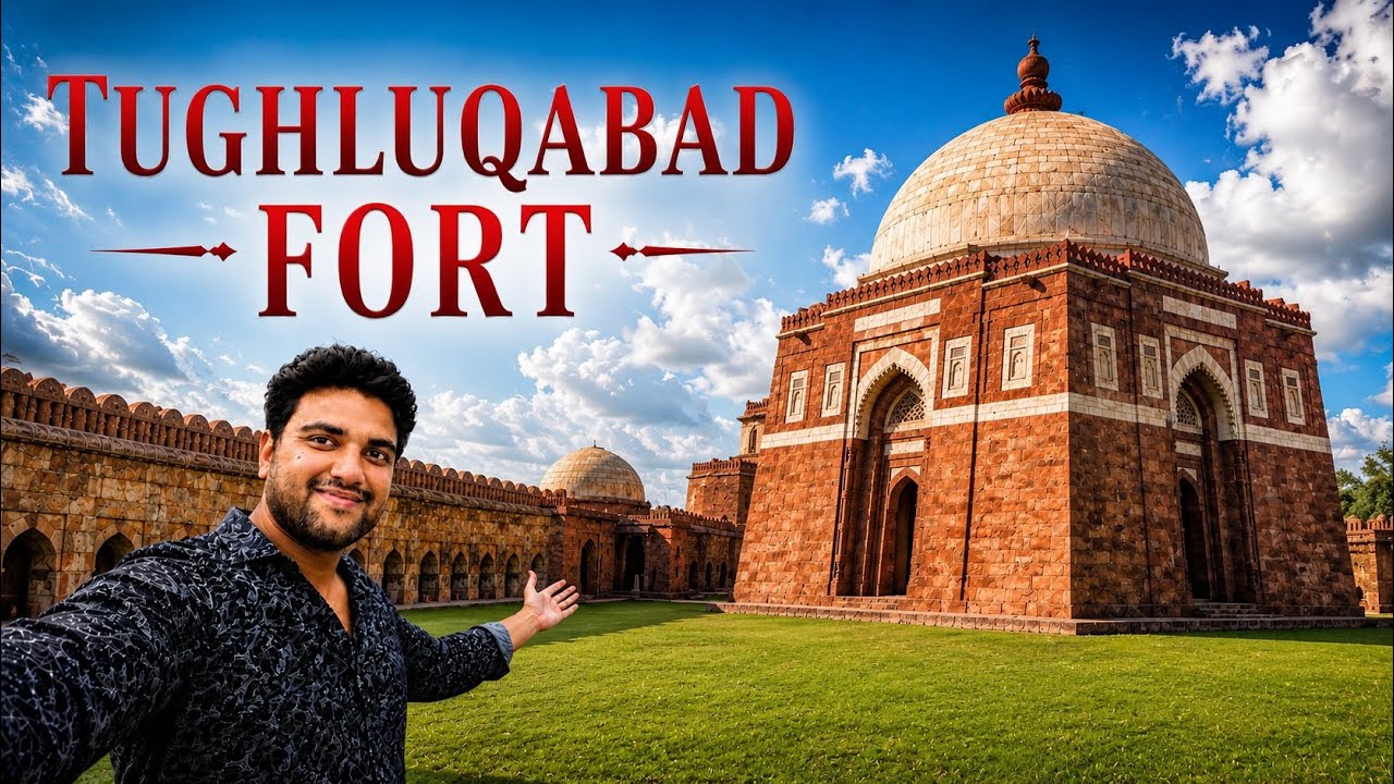 Tughlaqabad Fort Mystery 🏰 | Sufi Saint ka Shraap ⚡️ jo ek Samrajya ko le dooba | Delhi History 🌆