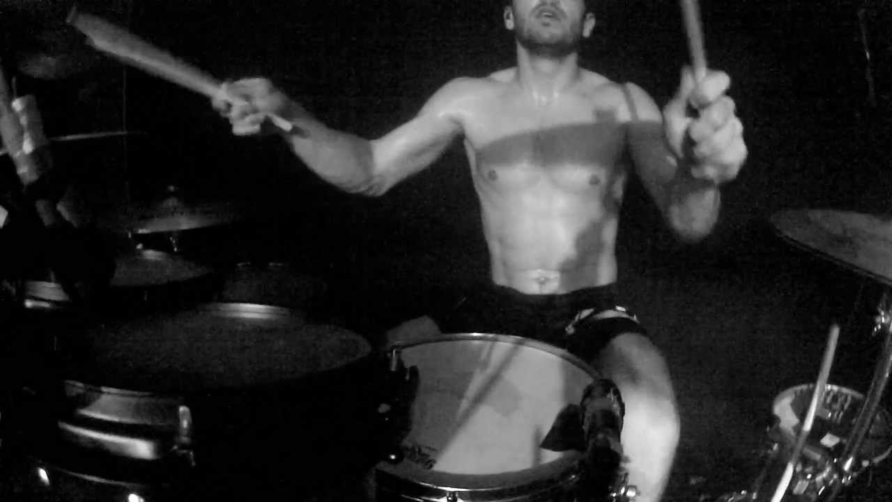 Adam Gray - Texas In July - Cry Wolf (Drum View) Live Quebec City, 05/05/13