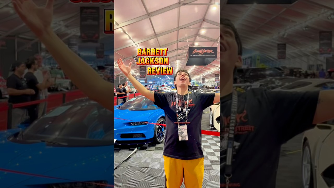 Barrett Jackson Car Auction in Arizona Review #shorts #vintagecars #carlover