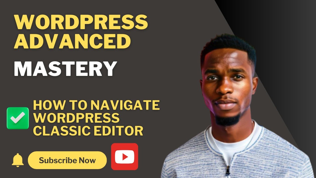 📝 Master the WordPress Classic Editor in Minutes!