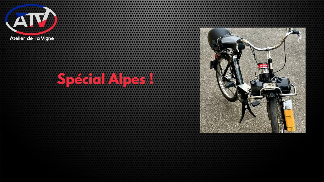 On monte un cyclogalet spécial "ALPES" !