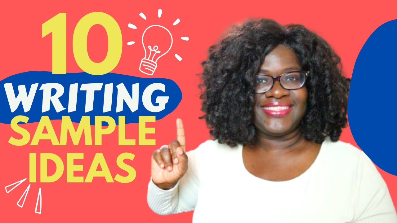 10 WRITING SAMPLE IDEAS for your portfolio as a beginner writer