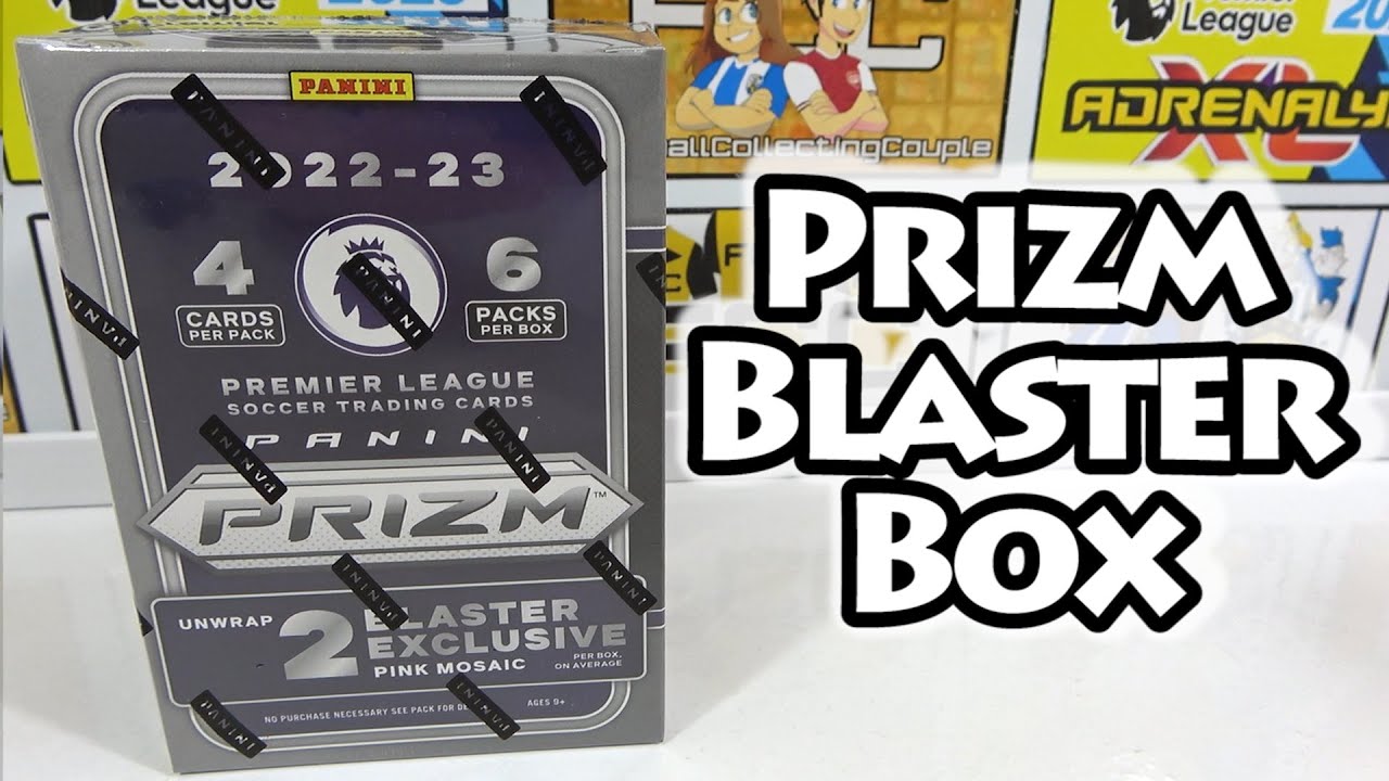 *NEW* Panini Prizm Premier League 2022/23 Blaster Box Opening | Exclusive Pink Mosiac Parallels