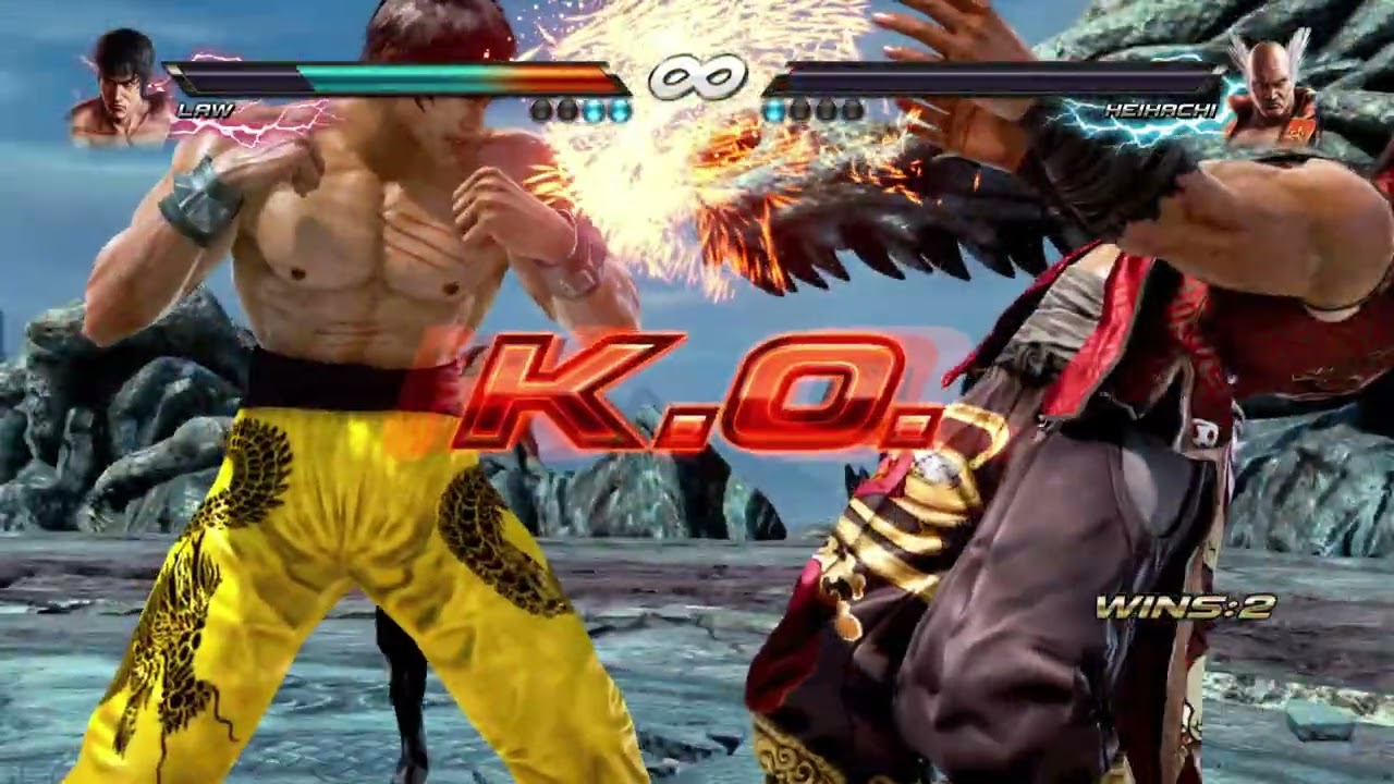 TEKKEN™7 Heihachi Mishima and Marshall Law