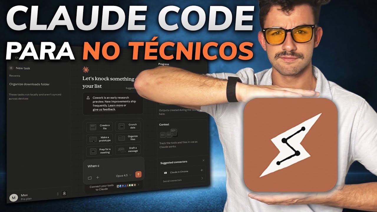 La NUEVA IA de Claude que controla tu PC (Claude Cowork)