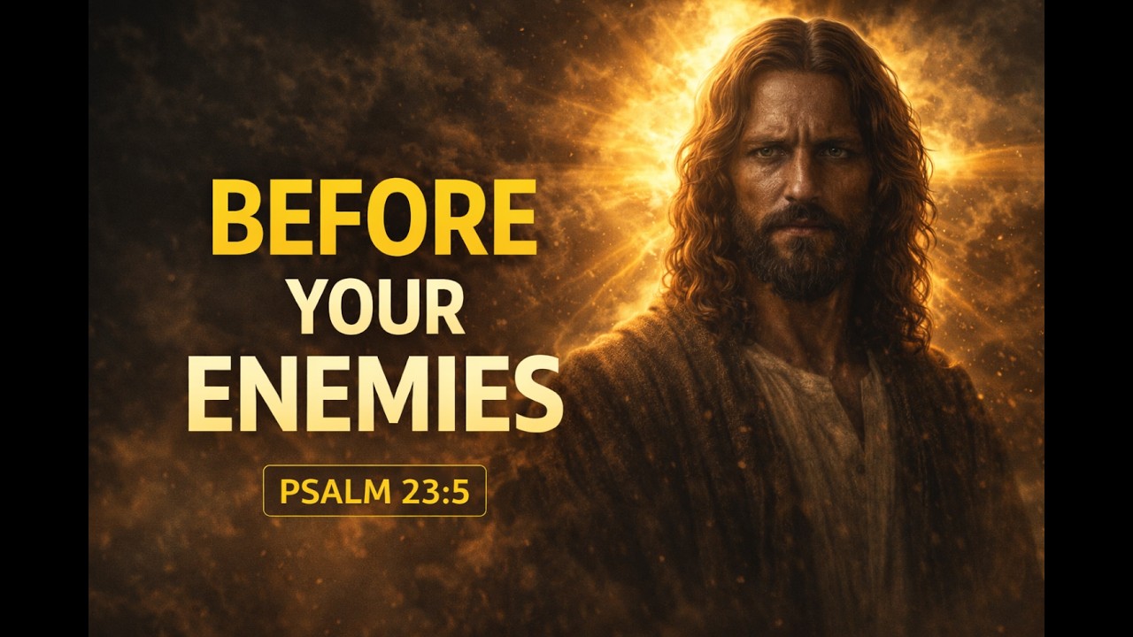God Prepares a Table Before Your Enemies | Psalm 23 Prayer for Vindication