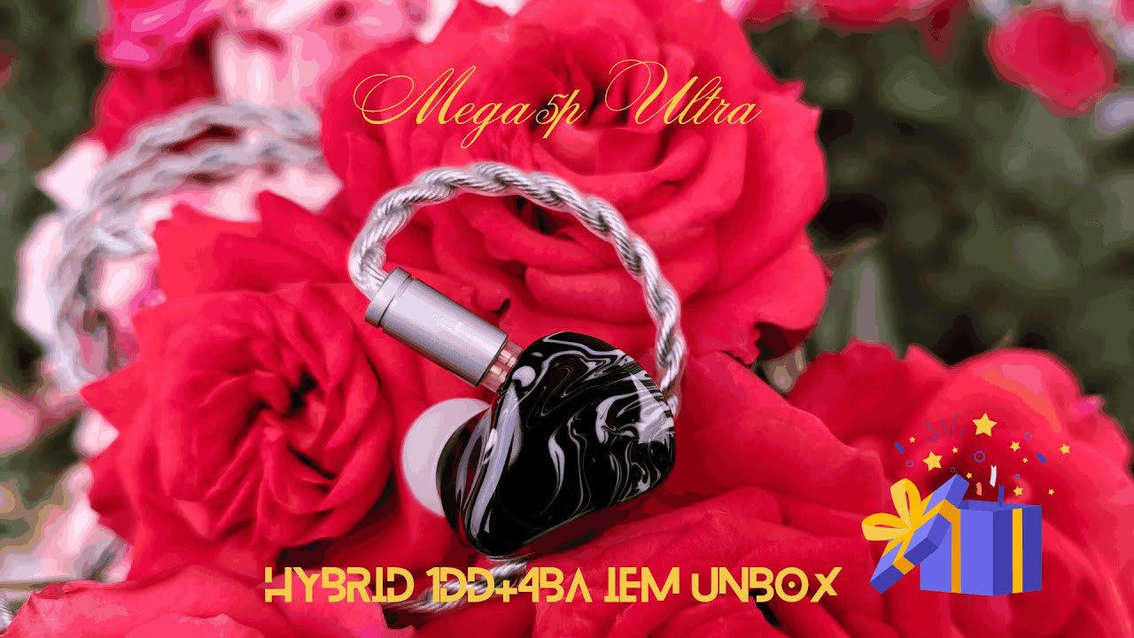 Hisenior Mega5P Ultra Hybrid 5-Drivers In-ear Monitor (Universal) Unbox