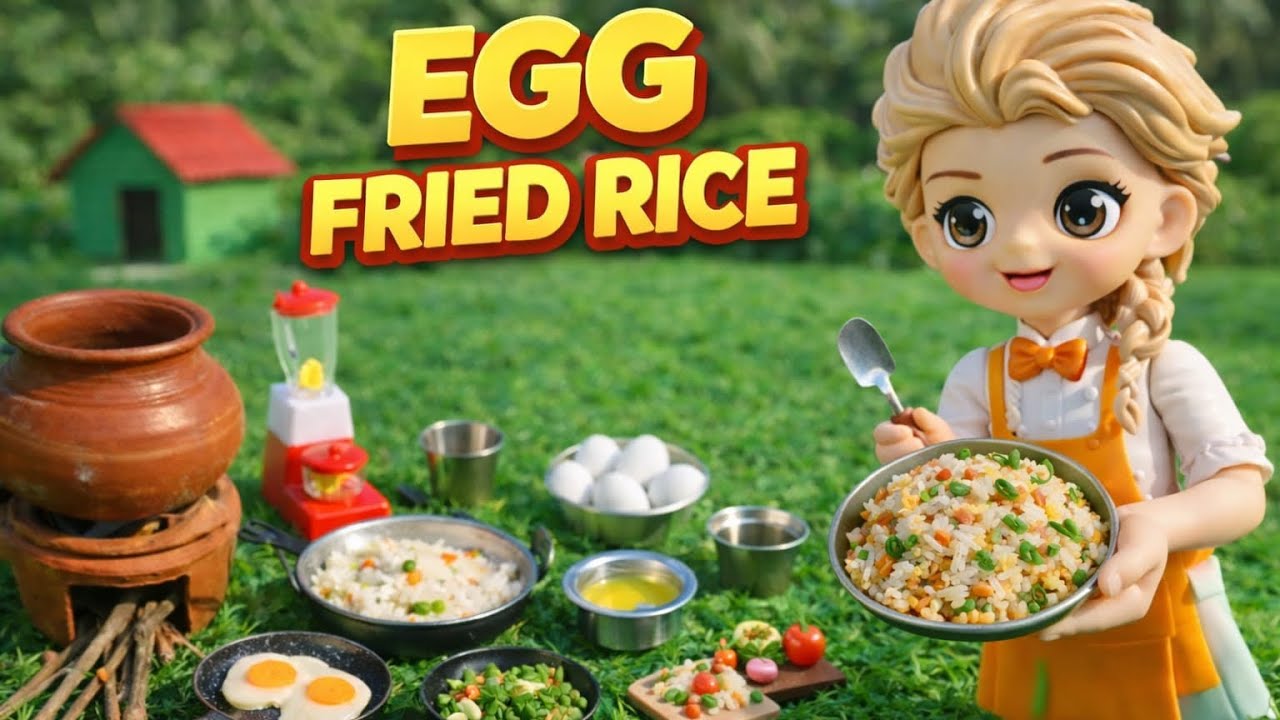 Egg Fried Rice| Schezwan Sauce Recipe | mini loop kitchen| The Tiny Foods