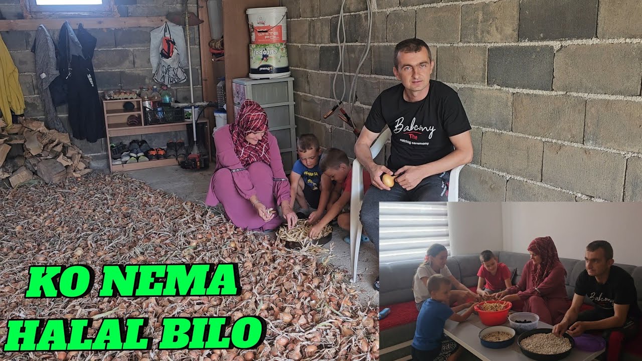 LUK nam stigao💚Kome treba (ko je u potrebi) HALAL BILO💯💥. Kuhamo pečenjke, komimo grah🥰#family @@@