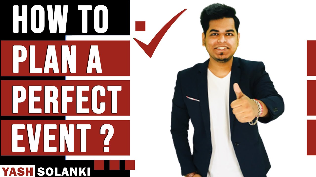How to plan a perfect Event ? | Bonus 