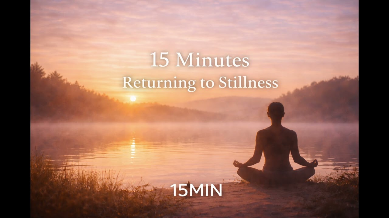 静寂へ還る15分 ｜ 15 Minutes Returning to Stillness