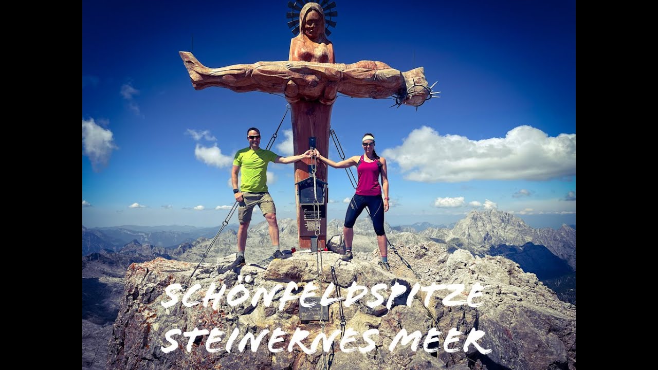 Sch&ouml;nfeldspitze (2.653m) Steinernes Meer - Aufstieg &uuml;ber Sch&ouml;negg, Wurmkopf und Ostabstieg - 2022