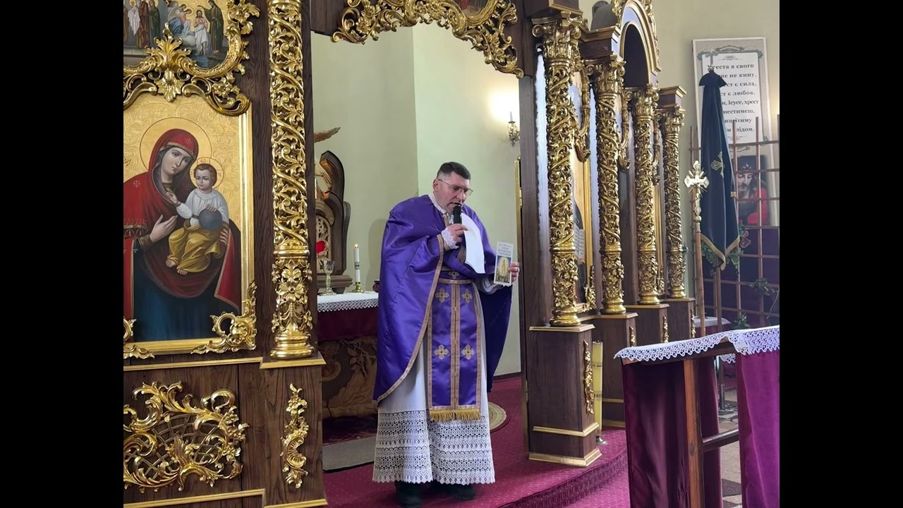 о.Мирон Гнип: «Муки душі Ісуса перед Хрестом — чи усвідомлюємо ми Його жертву?