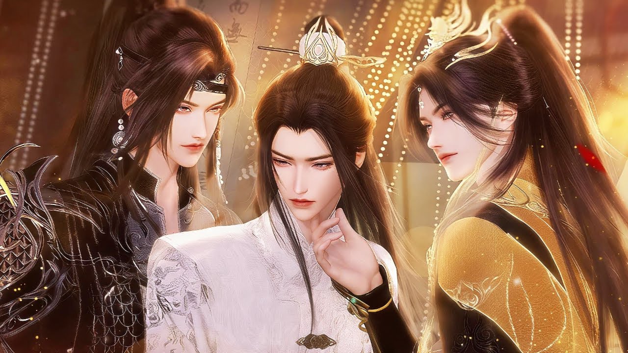 💝雙男主漫畫💝我想看看國師這般清冷出塵的人，染上情欲的模樣，想將你壓在身下滾燙纏綿，日日夜夜 #漫画 #動漫 #耽美 #双男主 #逆水寒 #BL #逆襲 #甜寵 #動漫全集 #動畫 #古風 #國漫