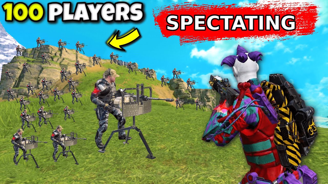 I SPECTATED 100 DESPERADO PLAYERS in COD MOBILE