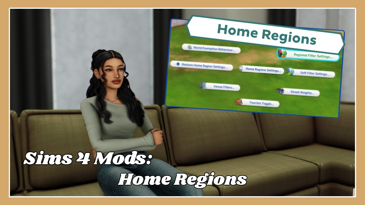 Come Set Up World Regions With Me! | Sims 4 Mods