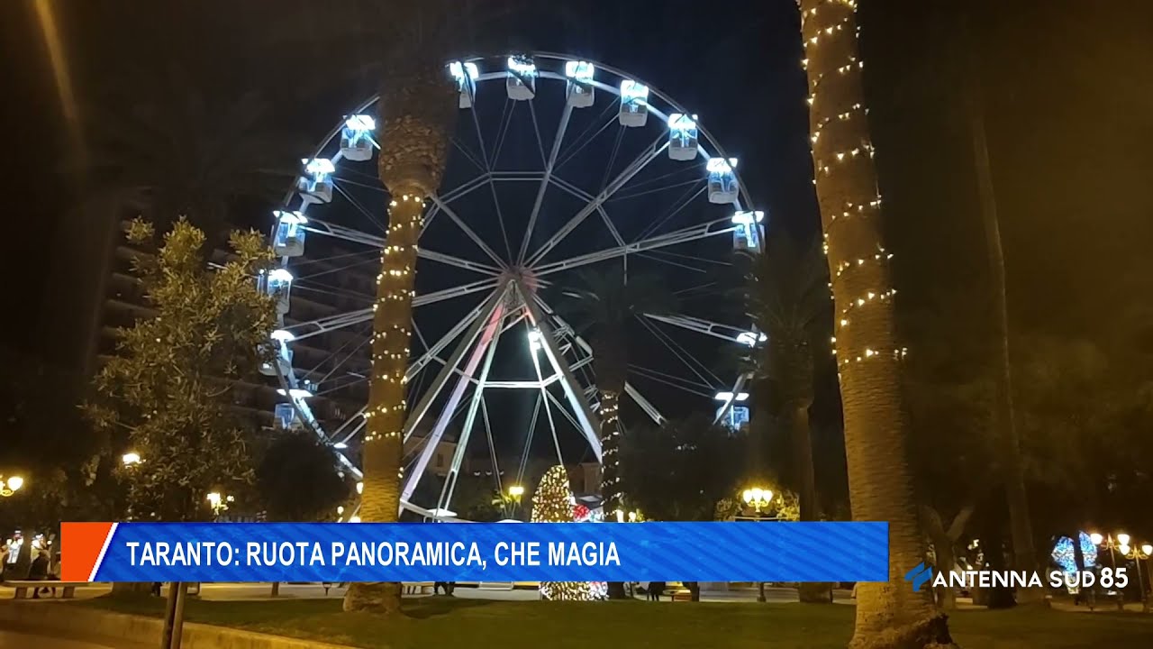 25 Dicembre 2021   Taranto   Ruota panoramica, che magia