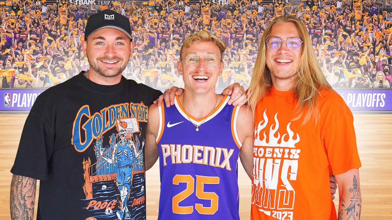 I Took Two Subscribers to an NBA Playoff Game!