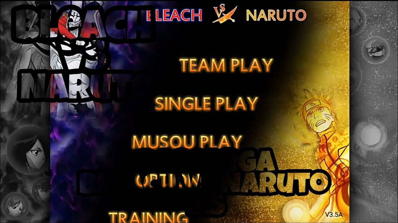 Gaara vs Rock Lee + Musou Acrade (Bleach vs Naruto 3.5) (Descarga)