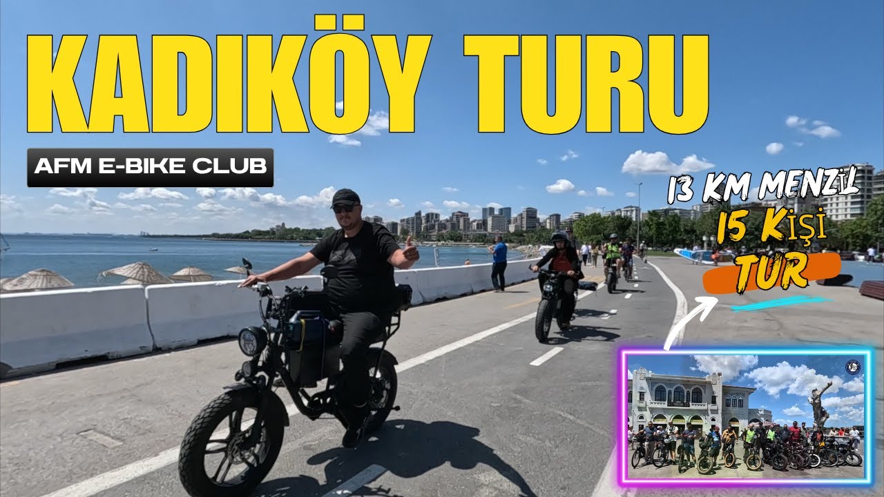 Elektrikli Bisiklet ile Kadıköy Maltepe Turu #elektriklibisiklet #bisikletturu