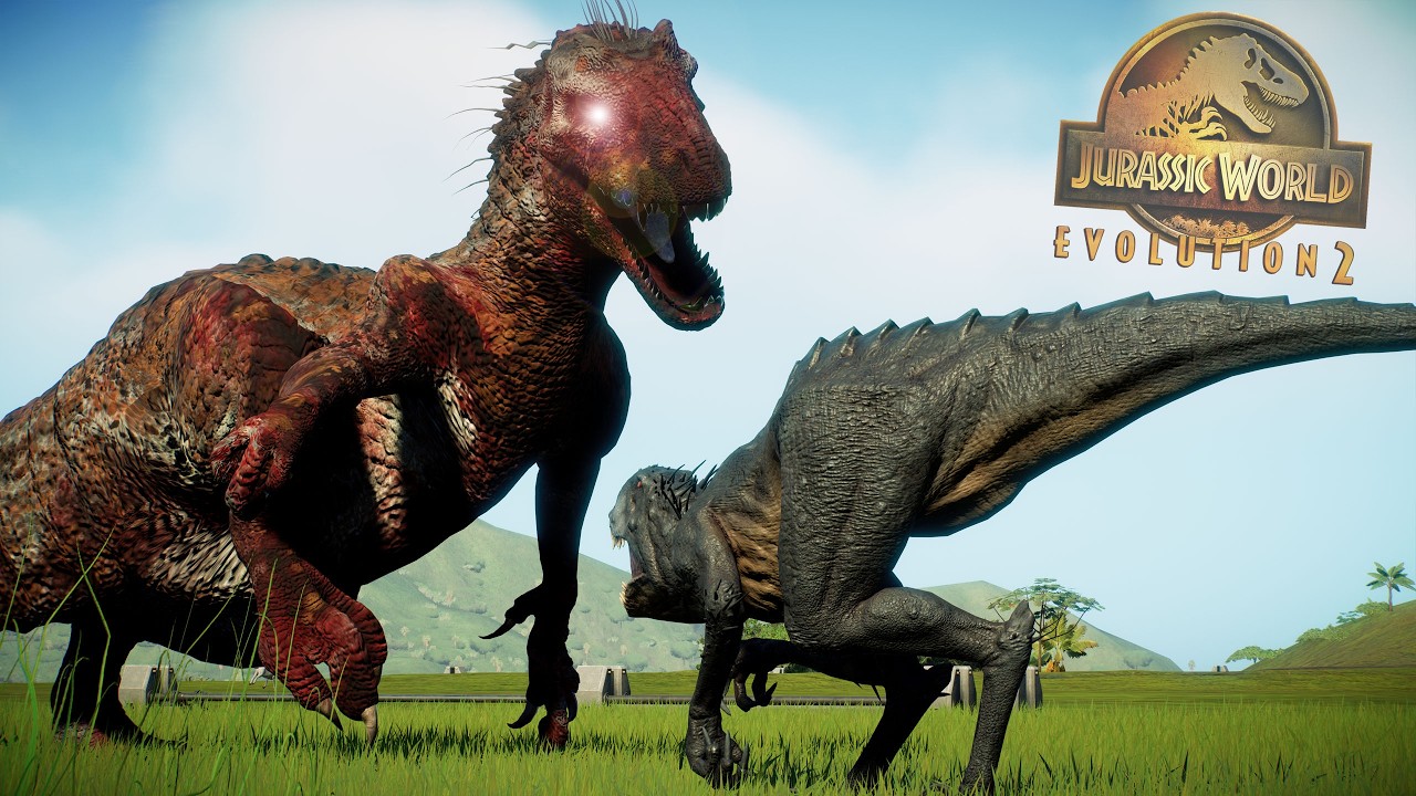 UN INDOMINUS REX ZOMBIE QUIERE DEVORAR A TODOS LOS DINOSAURIOS! Jurassic World Evolution 2