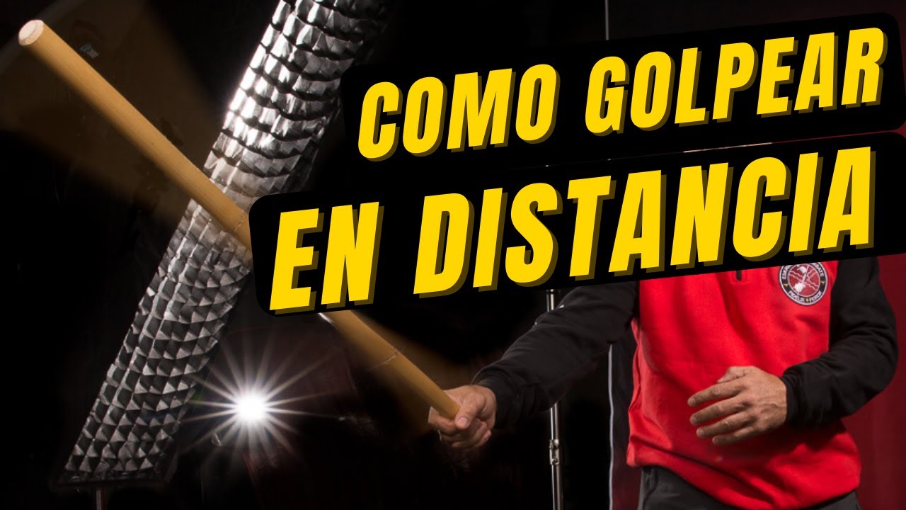 👊 Como GOLPEAR correctamente con Bastón en DISTANCIA 🔥