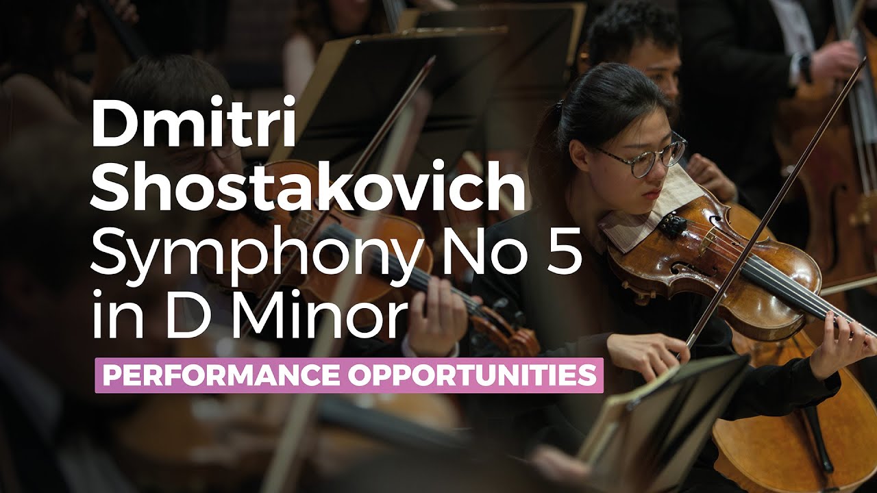 Dmitri Shostakovich Symphony No 5 in D Minor - RNCM Symphony Orchestra - Full Symphony