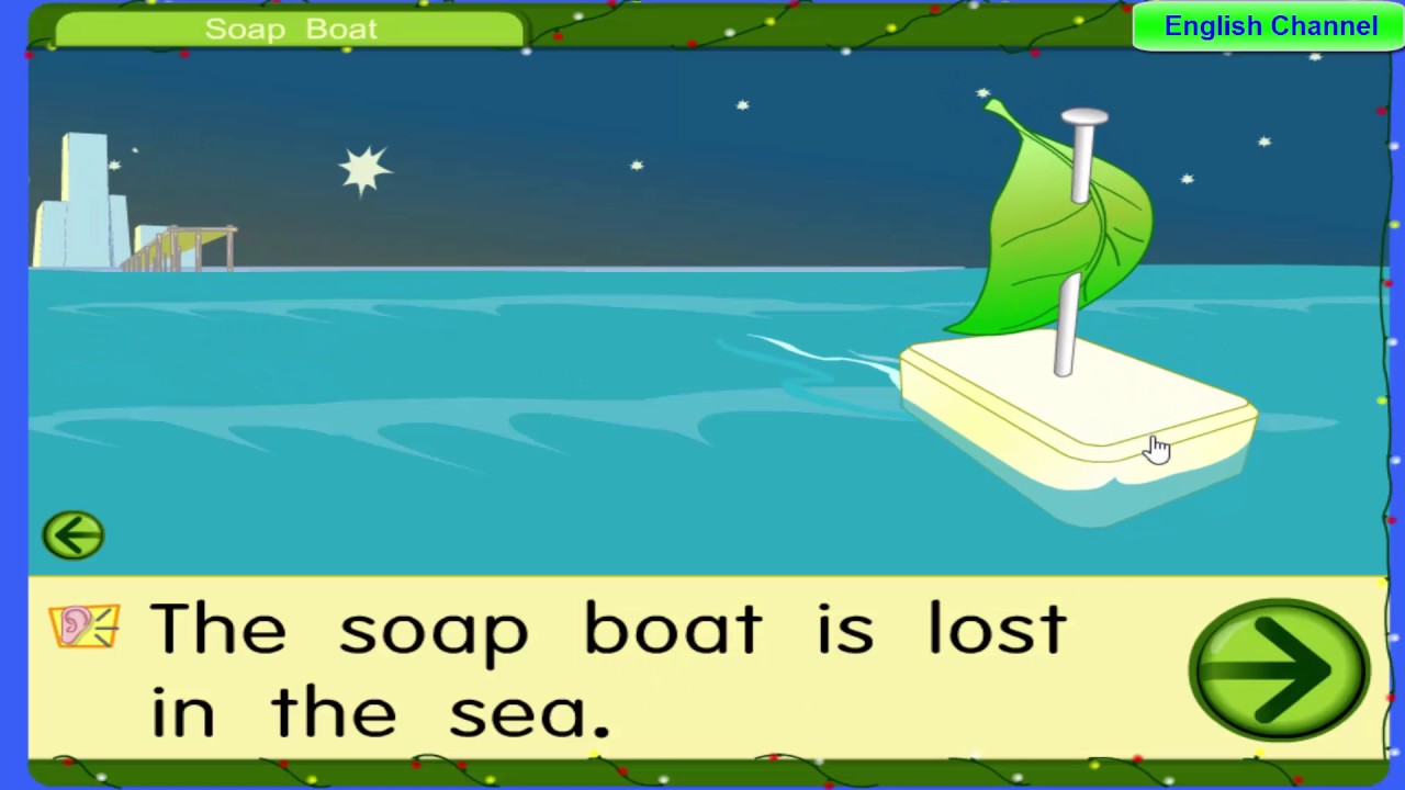 Learning English through stories 11// Soap Boat
