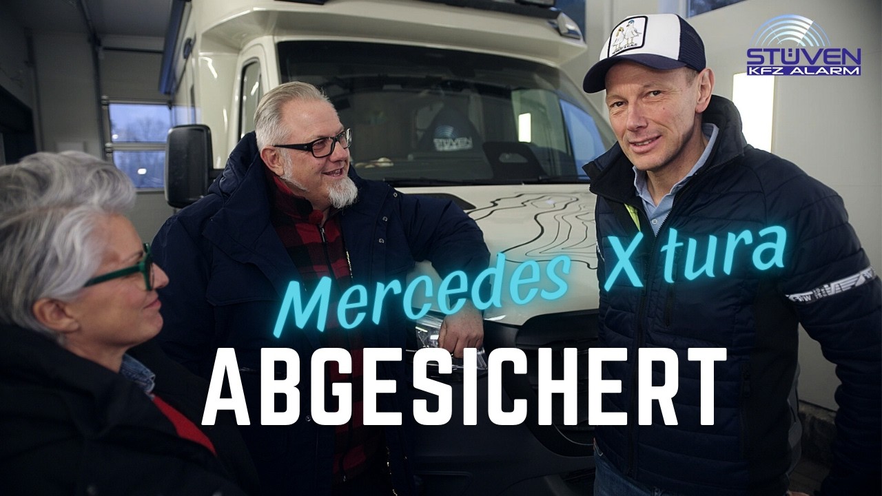 Mercedes Sprinter Xtura professionell abgesichert
