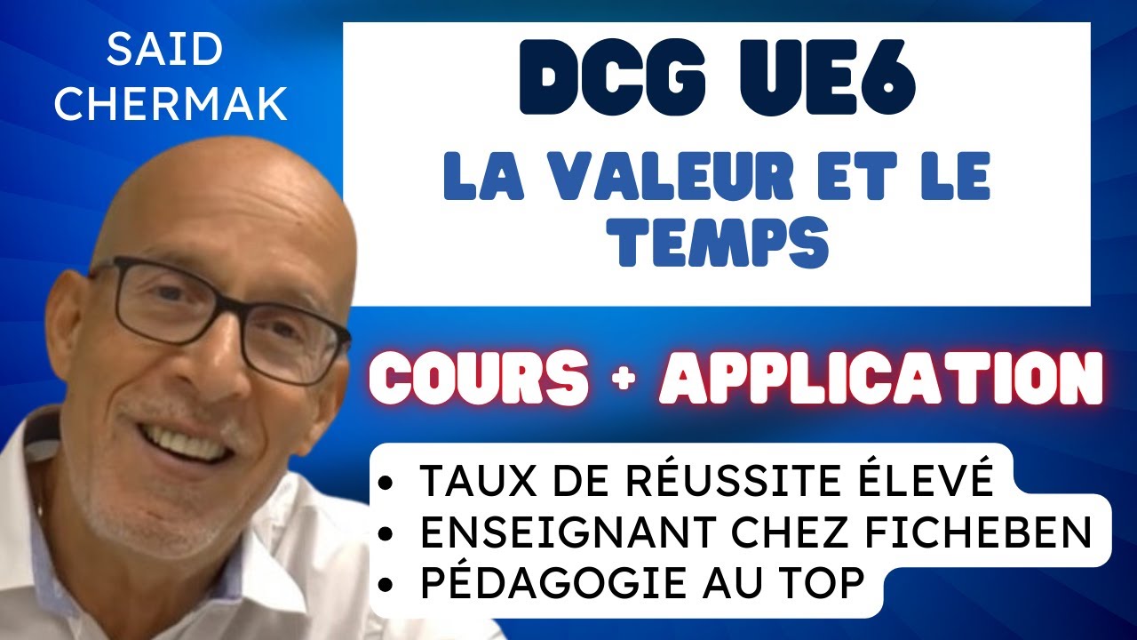 La valeur et le temps - DCG UE6 FINANCE D'ENTREPRISE