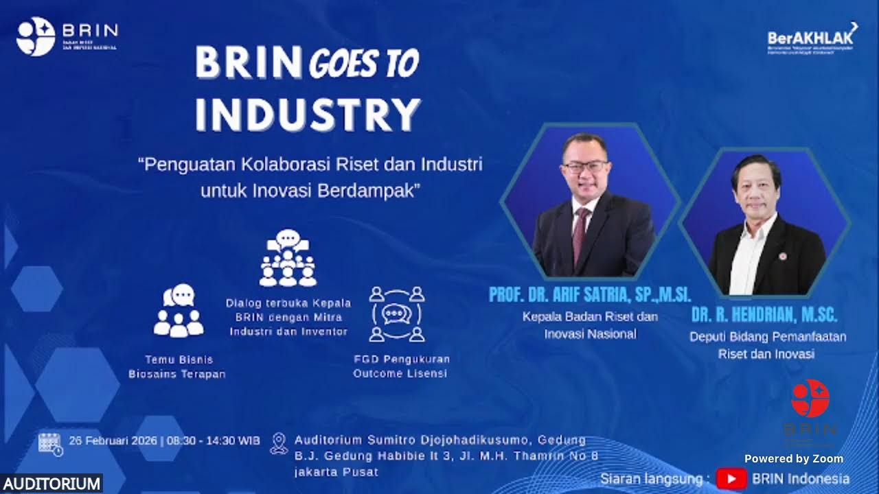 BRIN Goes to Industry & Temu Bisnis