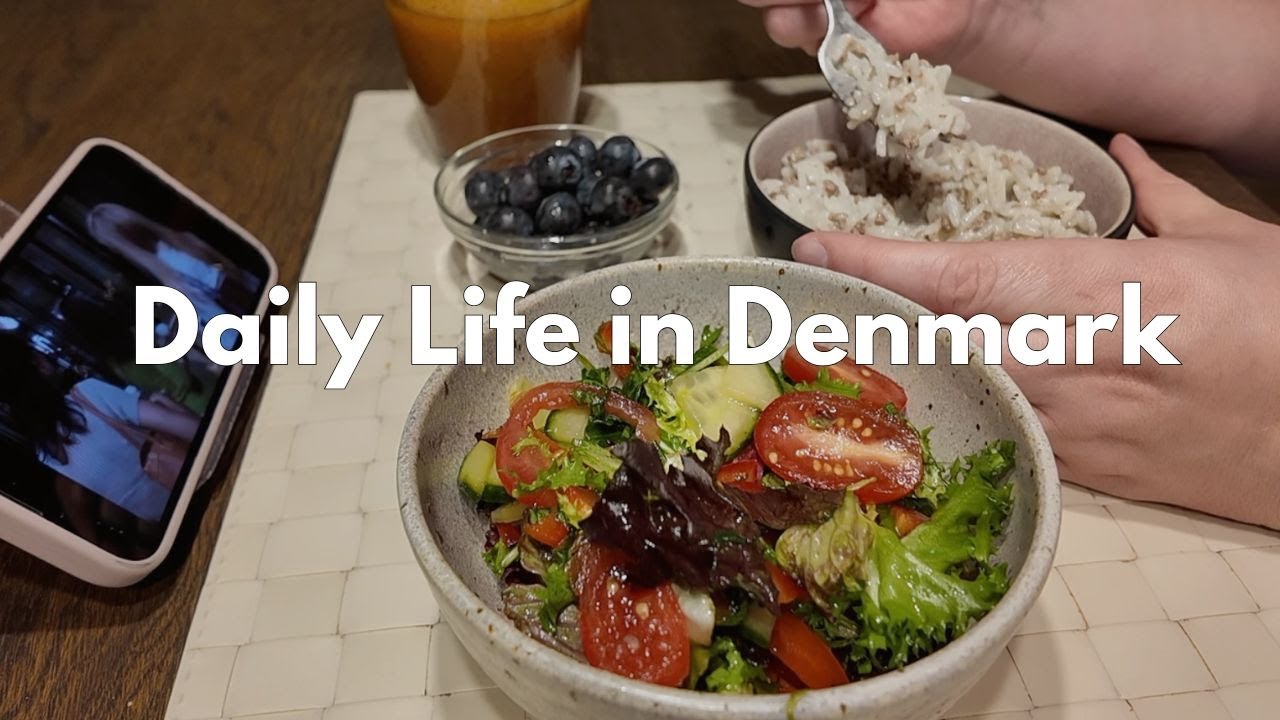 Daily LIFE in Denmark 🇩🇰 A Quiet Day Off of a Working Woman｜vlog 1