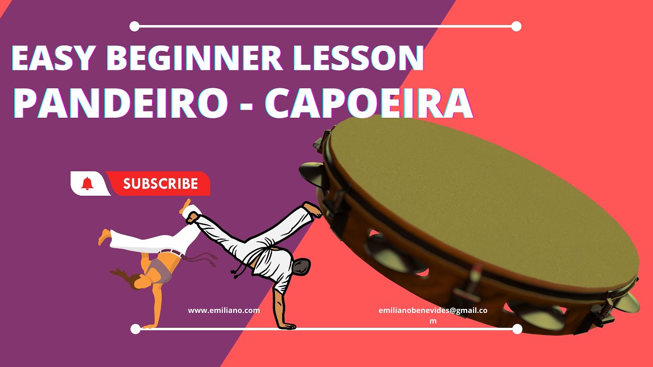 BEGINNER LESSON 🥰 PANDEIRO 🇧🇷 CAPOEIRA