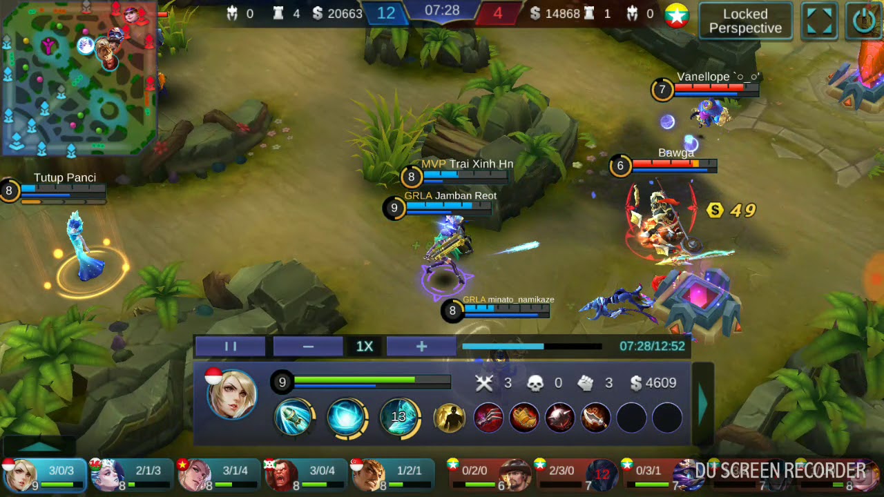 Mobile Legend - Layla get SAVAGE | PENTA KILL (PRO LAYLA) | AGAIN_3