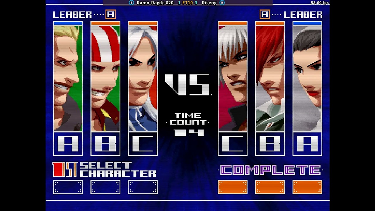 fightcade 2 kof 2003 Riseng 620 (Mexico) vs draser (Mexico)