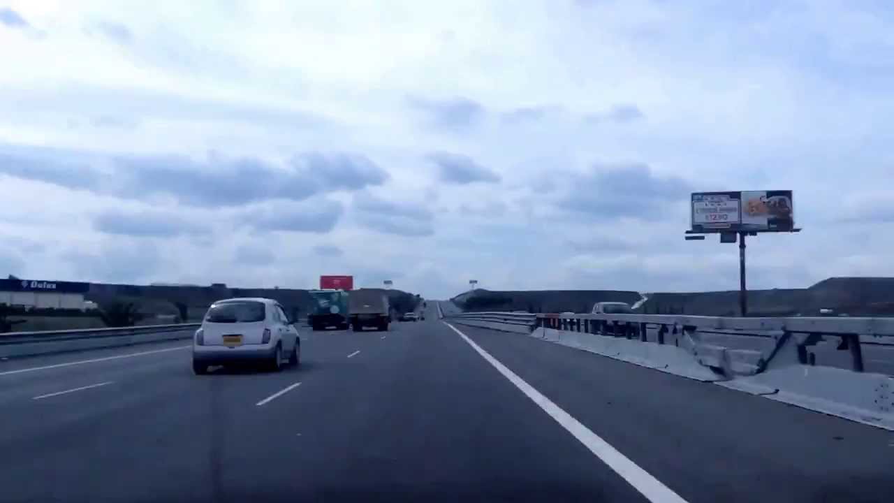Nicosia to Larnaca in 40 Seconds