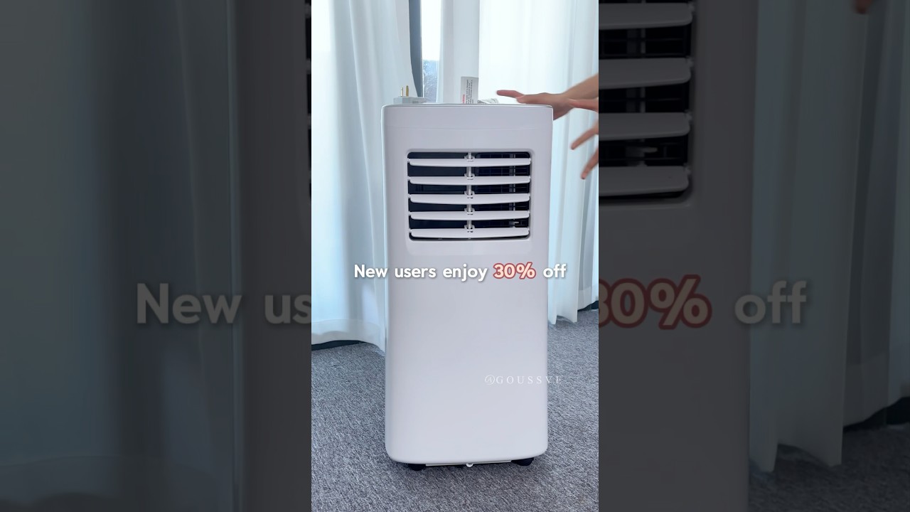 This portable AC turns your room into an ice box! #cooltech #portableairconditioner #summeressential